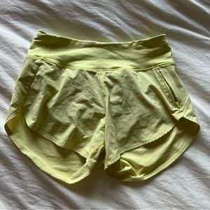 Outdoor voices Hudson 4” shorts yellow